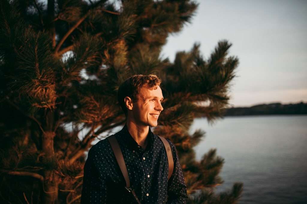 Portrait Of Jake on the coast in Cornwall - Meet Jake