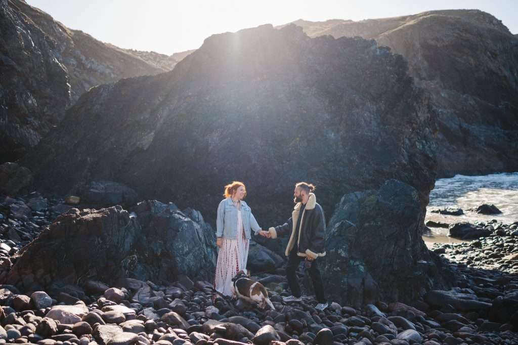 Engagement Photoshoot at Kynance Cove, Cornwall by Cornwall Wedding Photographer - Jake Timms Photography