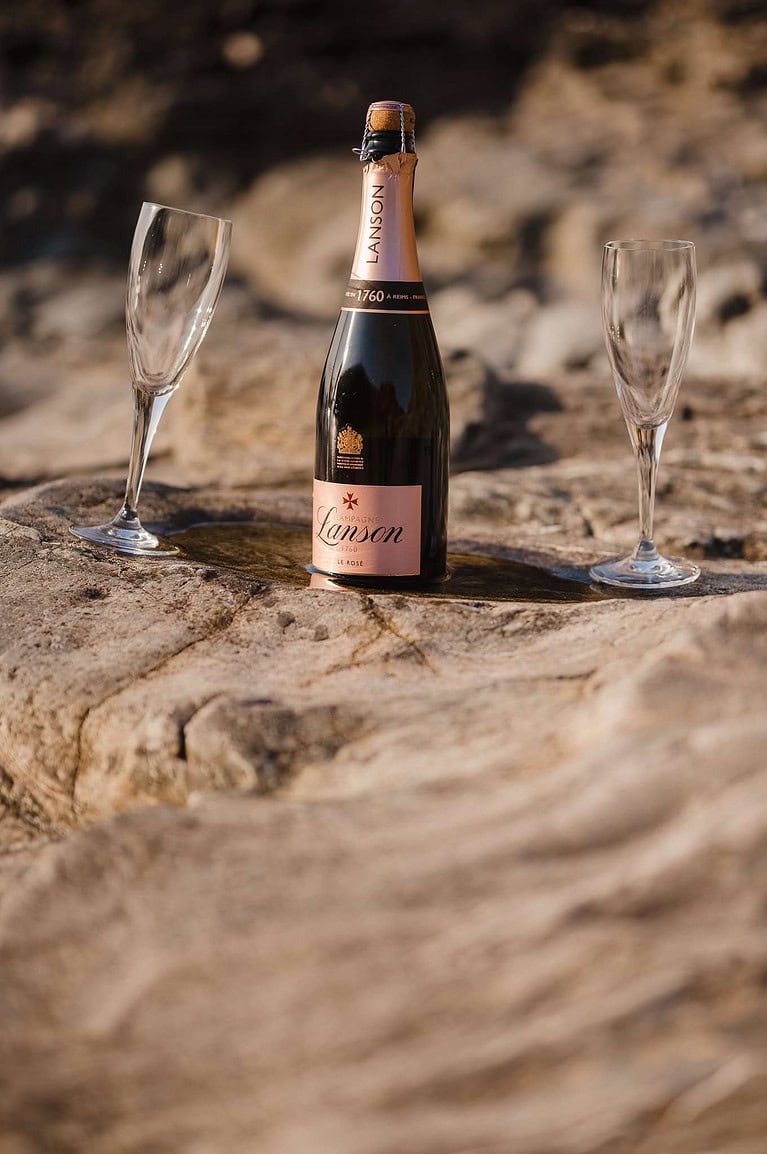Getting ready to celebrate with a Champagne Bottle - What To Do Now You're Engaged