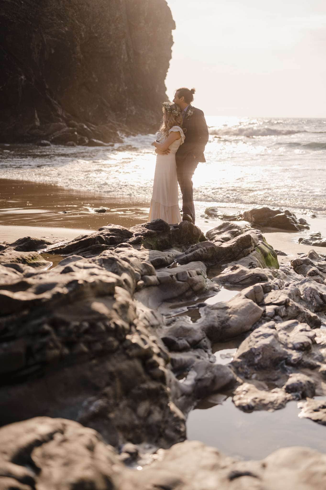 Elopement St Agnes Cornwall UK April 2022 122