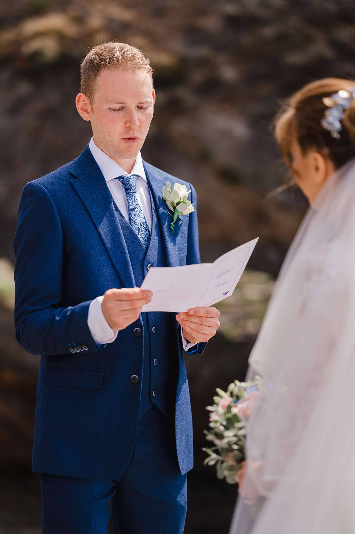 Beacon Crag Wedding | Elopement | Wedding Photographer Cornwall