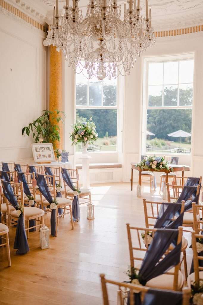 Wedding venue ceremony room at Rockbeare Manor, Exeter - The Questions You Need To Ask Your Wedding Venue