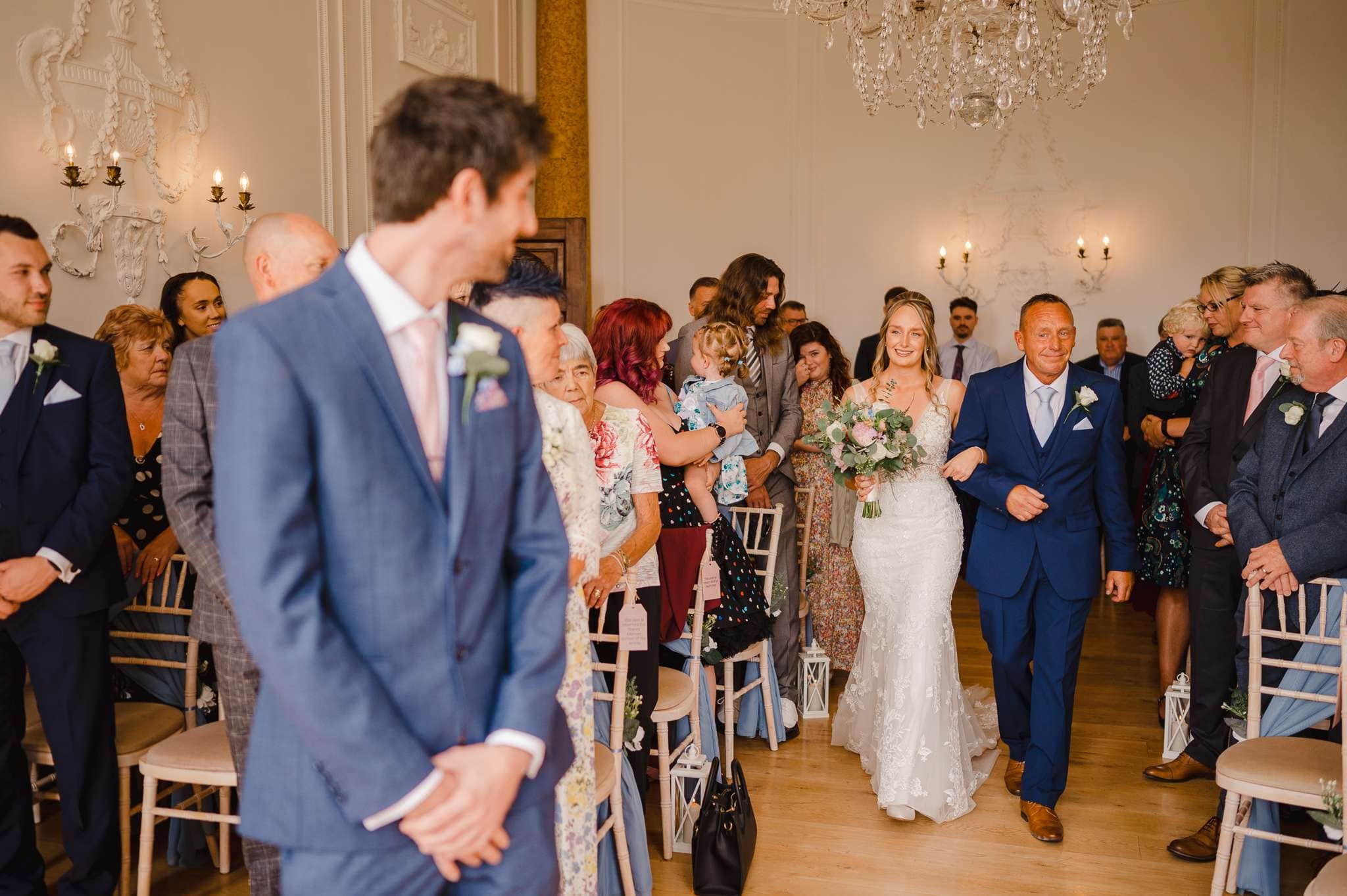 Bride Walking Down The Aisle - The Story Behind Wedding Favours: A Timeless Tradition