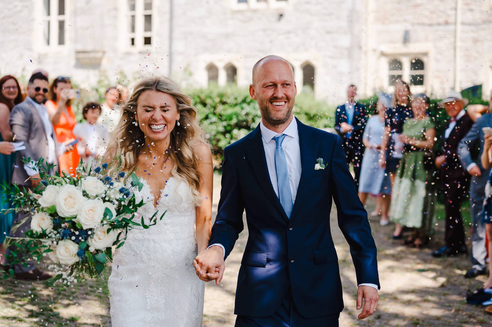 Wedding Confetti at Plymouth Cathedral - What Is The Difference Between A Wedding Planner and A Wedding Designer