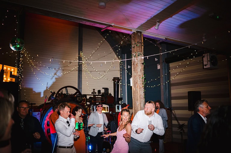 Wedding guest enjoying the dance floor music - Make It A Dance To Remeber