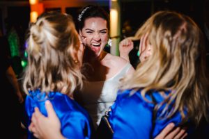 Wedding dance celebrations at a wedding reception in Cornwall - How To Choose The Right Wedding Photographer For You