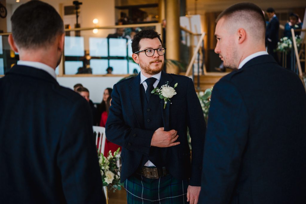 Grooms party final checks