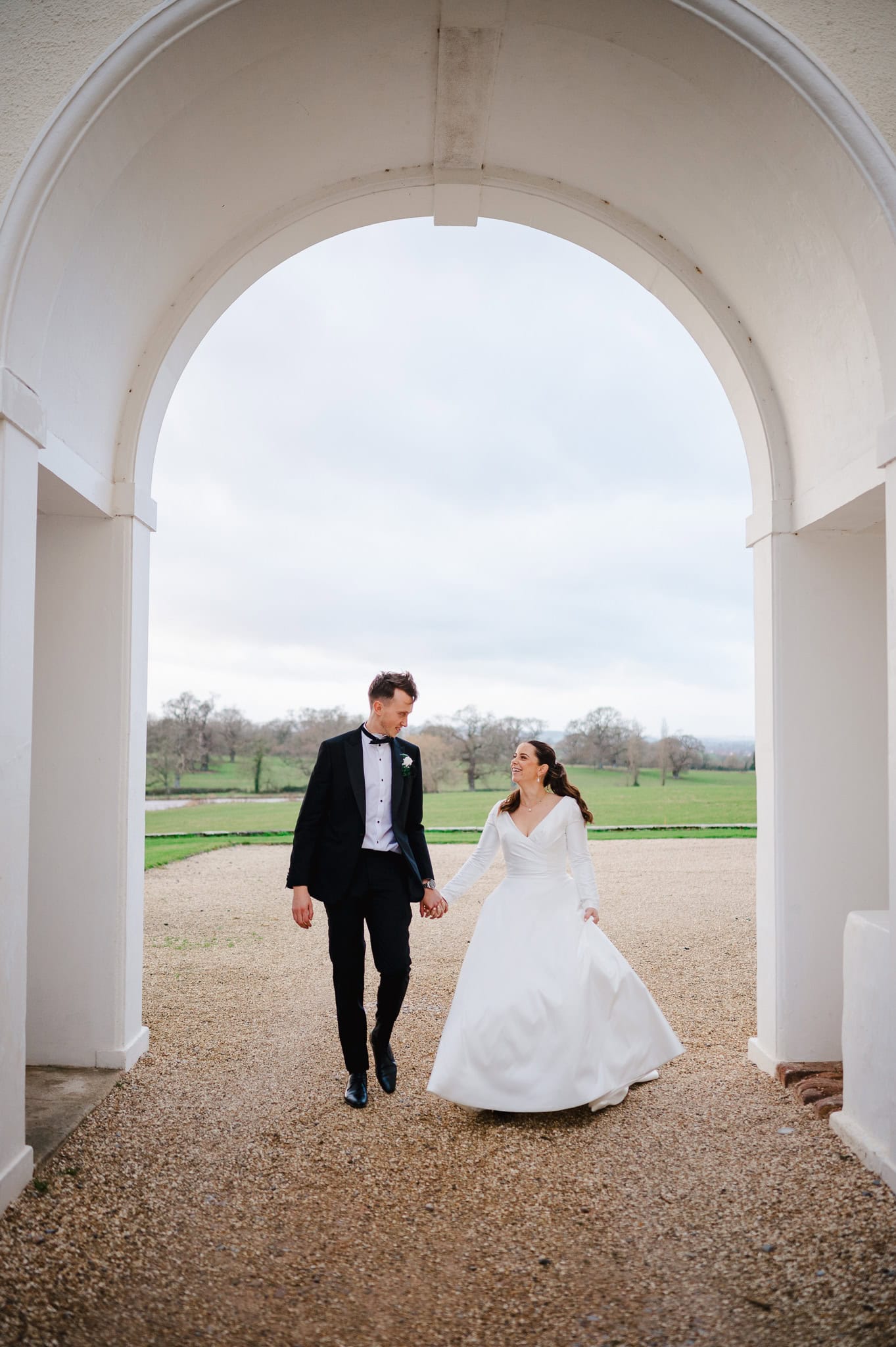 Couple portraits at Rockbeare Manor Wedding Venue