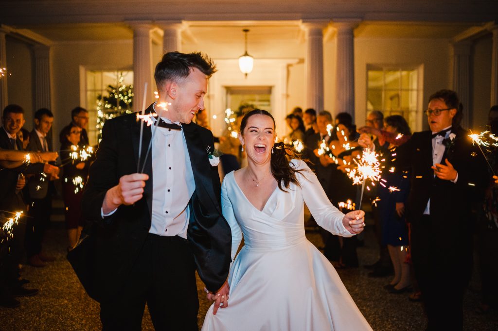 Rockbeare Manor Wedding Sparklers