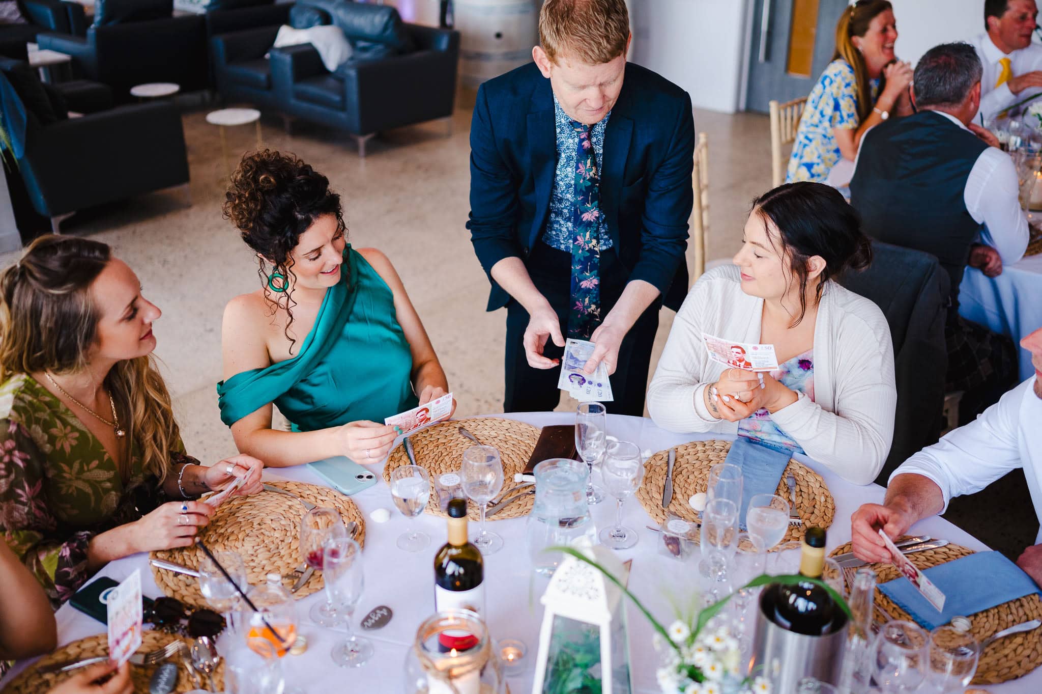Wedding magic from above