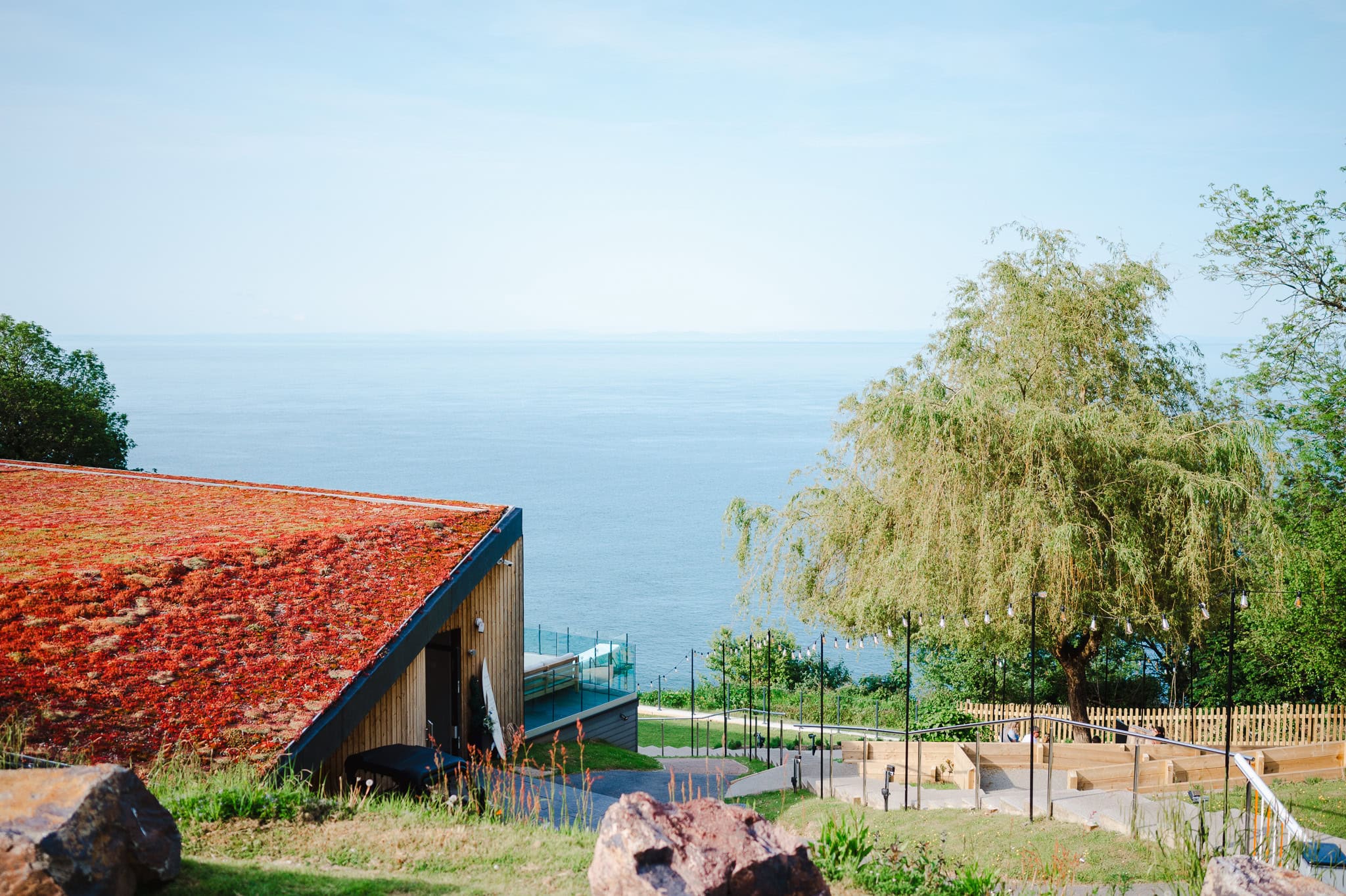 Sea views surrounding Sandy Cove Hotel