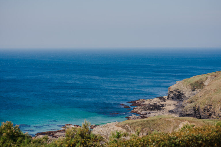 View from Polurrian On The Lizard