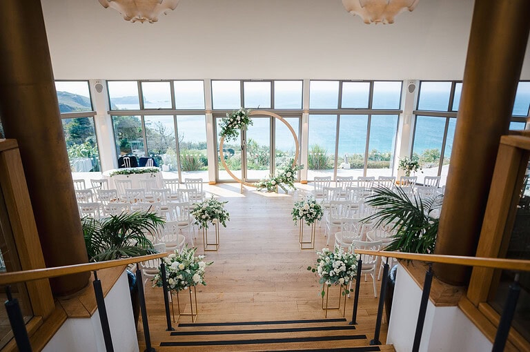 Polurrian On The Lizard Wedding Ceremony Room