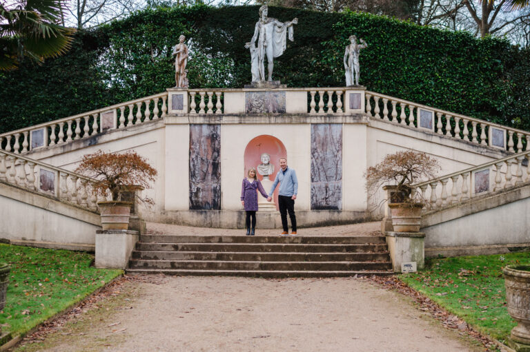 The beautiful stairsat Mount Edgecombe have become very iconic and are the perfect place for gorgeous engagement photos