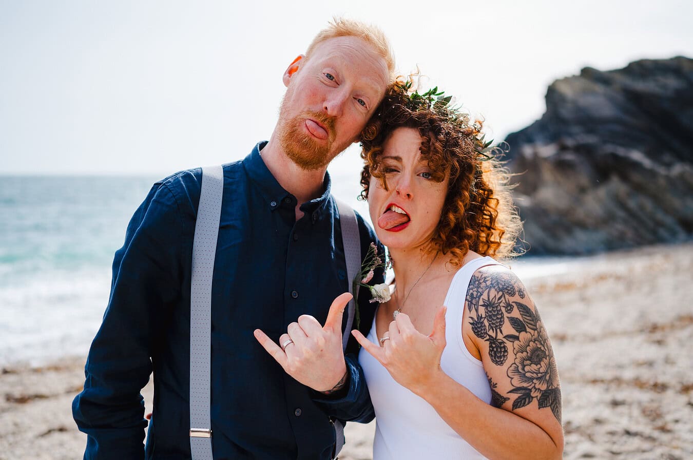 Wedding Celebration Pose