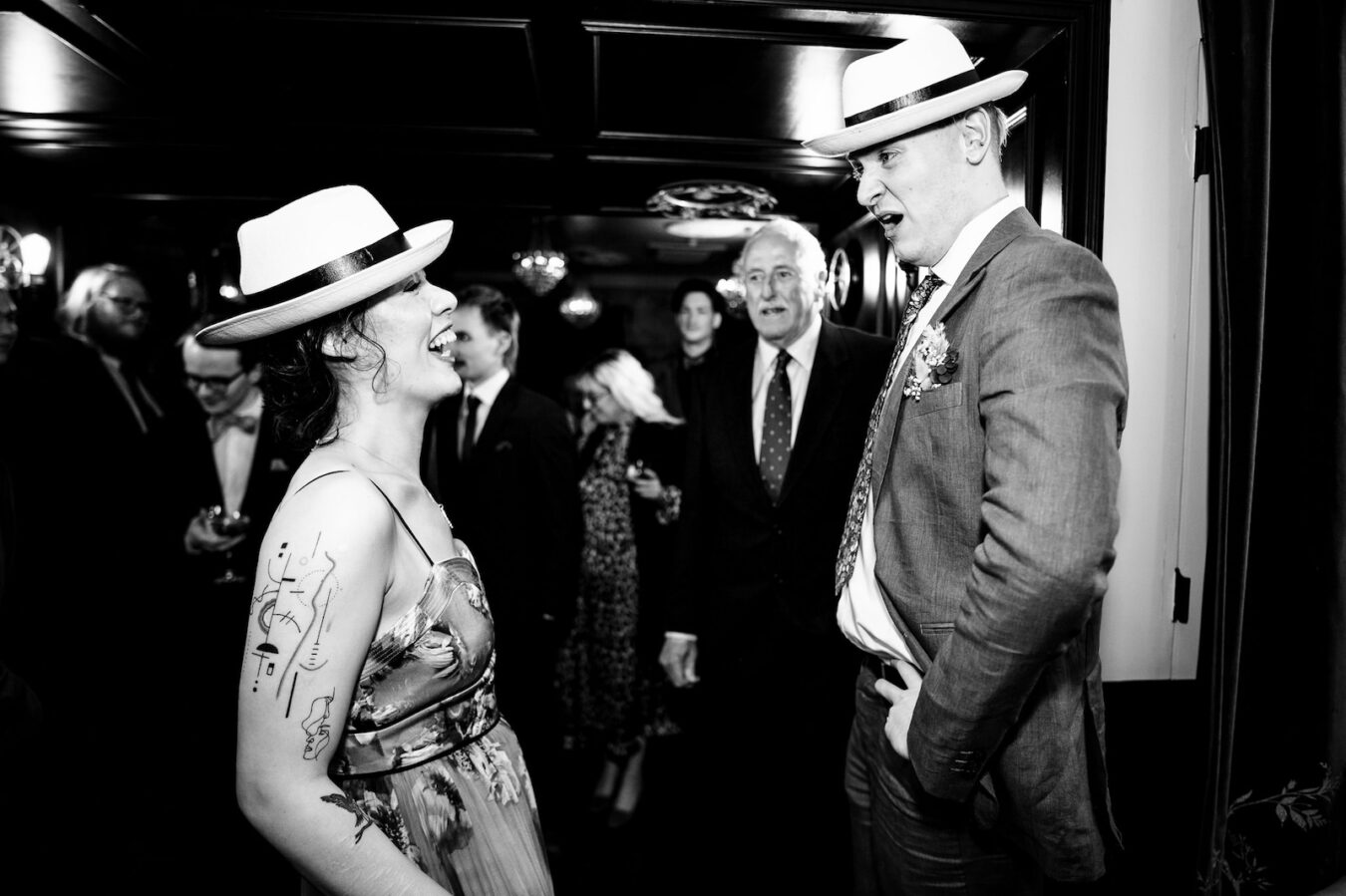 Pulling out the dance moves at your wedding receptioin - Wedding Album