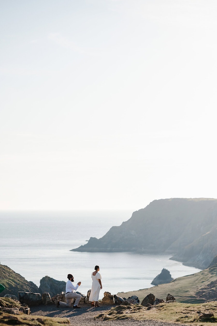 What a wedding proposal is this!!! The best place in the UK for getting engaged.