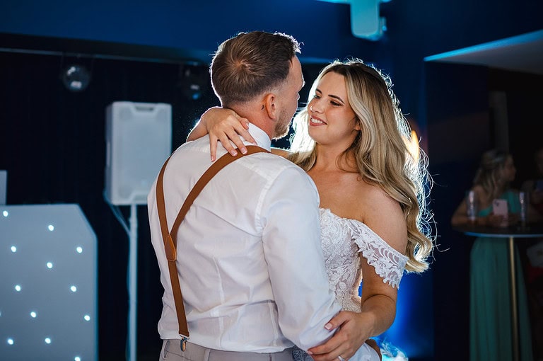 The Happy couples first dance as husband and wife
